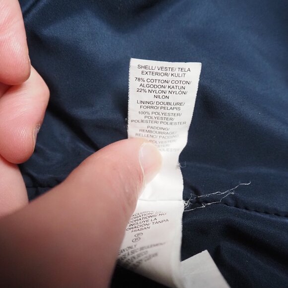 Vintage Lucky Brand Puffer Vest Size Small - Picture 5 of 9